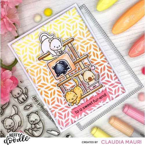 Simon Says Stamp! Heffy Doodle IMPERIAL STITCHED RECTANGLES Dies hfd0098 | color-code:ALT14