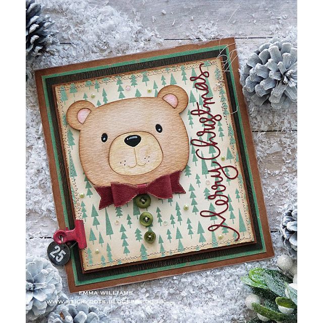 Simon Says Stamp! Simon Says Stamp BIG PICTURE BOOK BEAR Wafer Dies s568 | color-code:ALT2