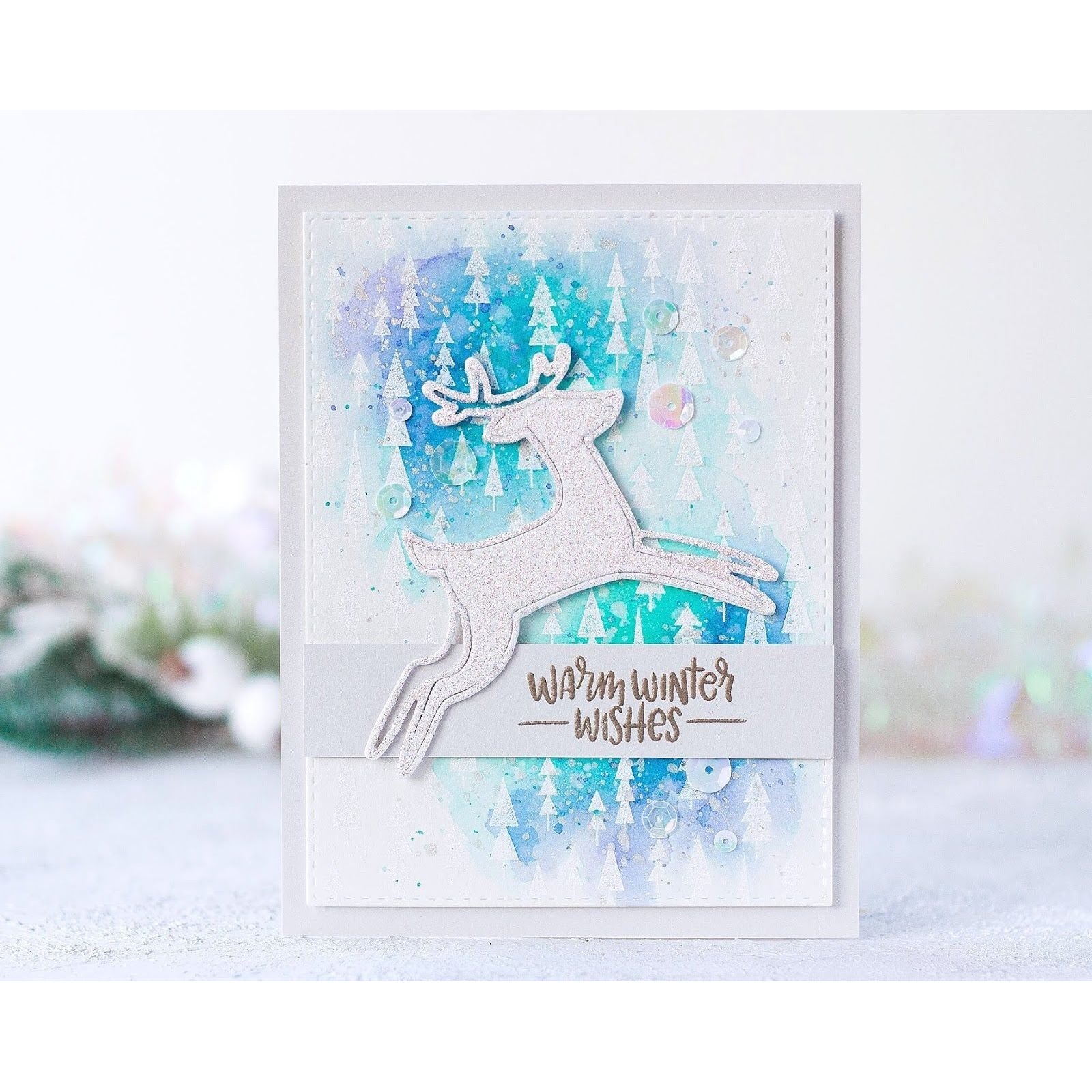 Simon Says Stamp! Simon Says Stamp DANCING DEER Wafer Die sssd111835
