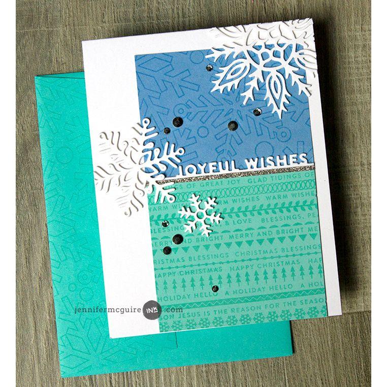 Simon Says Stamp! Simon Says Stamp HOLIDAY WORDS ON A LINE Wafer Dies sssd111880