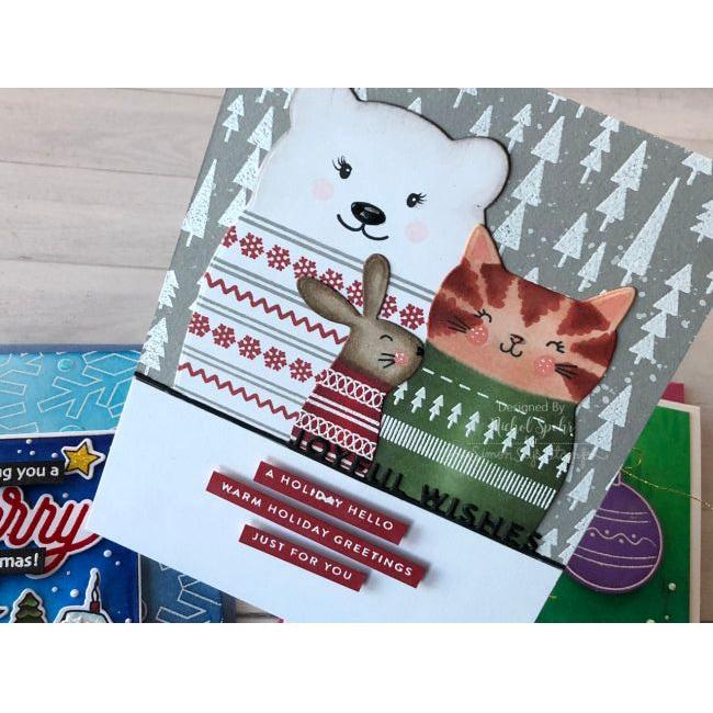 Simon Says Stamp! Simon Says Stamp HOLIDAY WORDS ON A LINE Wafer Dies sssd111880