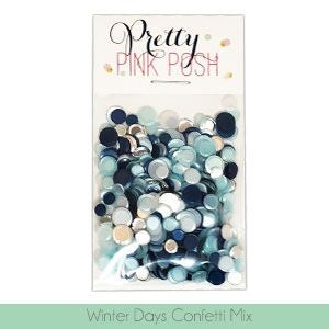 Simon Says Stamp! Pretty Pink Posh WINTER DAYS Confetti