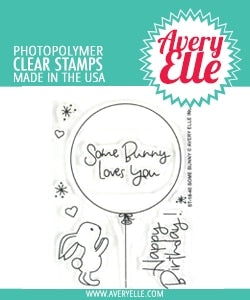 Simon Says Stamp! Avery Elle Clear Stamps SOME BUNNY ST 18 40