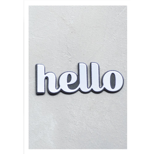 Simon Says Stamp! Birch Press Design BIG HELLO SUGAR SCRIPT Craft Dies 57201