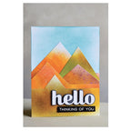 Simon Says Stamp! Birch Press Design BIG HELLO SUGAR SCRIPT Craft Dies 57201