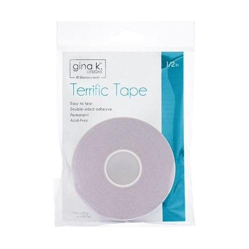 Simon Says Stamp! Therm O Web Gina K Designs 0.5 INCH Terrific Tape 18116