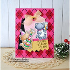 Simon Says Stamp! Newton's Nook Designs ARGYLE Stencil Set NN1811T01