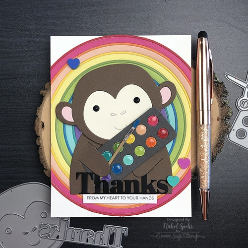 Simon Says Stamp! Simon Says Stamp BIG PICTURE BOOK MONKEY Wafer Die s574 * | color-code:ALT1