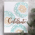 Simon Says Stamp! Simon Says Stamp SHIMMER BURST BACKGROUND Wafer Die s629