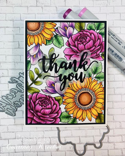 Simon Says Stamp! Simon Says Stamp THANK YOU SCRIPT Shadow Wafer Dies sssd111916 | color-code:ALT0