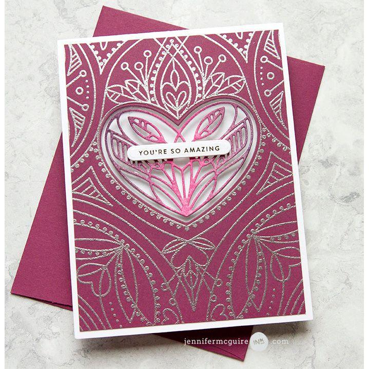 Simon Says Stamp! Simon Says Stamp DECO HEART Wafer Dies sssd111935 | color-code:ALT0