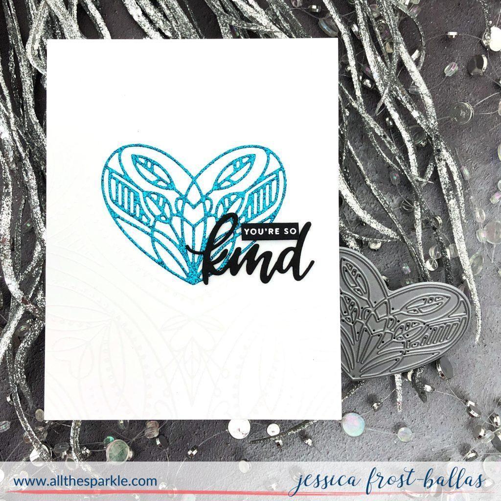 Simon Says Stamp! Simon Says Stamp DECO HEART Wafer Dies sssd111935 | color-code:ALT1