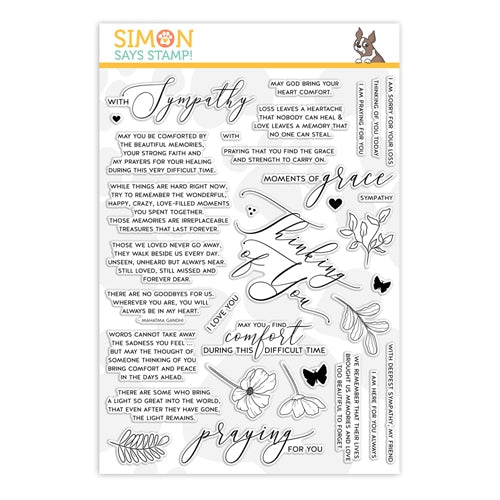 Simon Says Stamp! Simon Says Clear Stamps MOMENTS OF GRACE sss201951