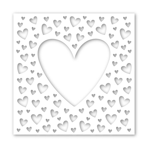 Simon Says Stamp! Simon Says Stamp Stencil ALL MY HEART ssst121434