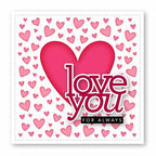 Simon Says Stamp! Simon Says Stamp Stencil ALL MY HEART ssst121434