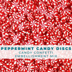 Simon Says Stamp! Trinity Stamps PEPPERMINT CANDY CONFETTI SPRINKLES Embellishment Box 170886