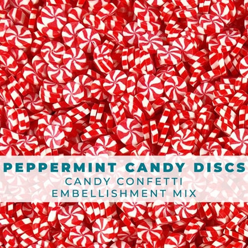 Simon Says Stamp! Trinity Stamps PEPPERMINT CANDY CONFETTI SPRINKLES Embellishment Box 170886