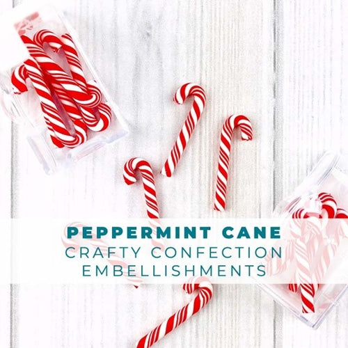 Simon Says Stamp! Trinity Stamps PEPPERMINT CANDY CANE Embellishment Box 607825