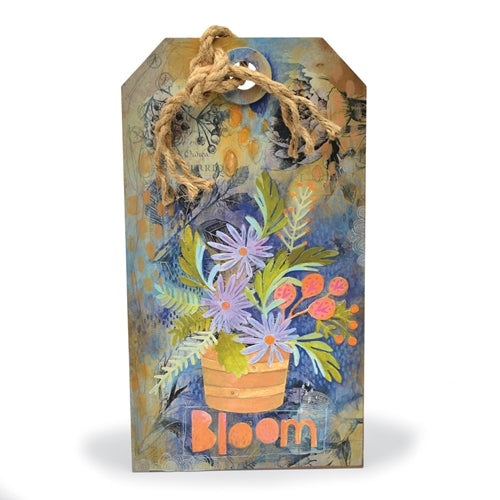 Simon Says Stamp! Tim Holtz Sizzix FUNKY FLORAL LARGE Die Thinlits 664158