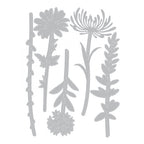 Simon Says Stamp! Tim Holtz Sizzix WILDFLOWER STEMS 1 Thinlits Die 664163