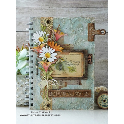 Simon Says Stamp! Tim Holtz Sizzix WILDFLOWER STEMS 1 Thinlits Die 664163 | color-code:ALT5