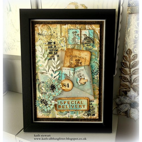 Simon Says Stamp! Tim Holtz Sizzix WILDFLOWER STEMS 1 Thinlits Die 664163