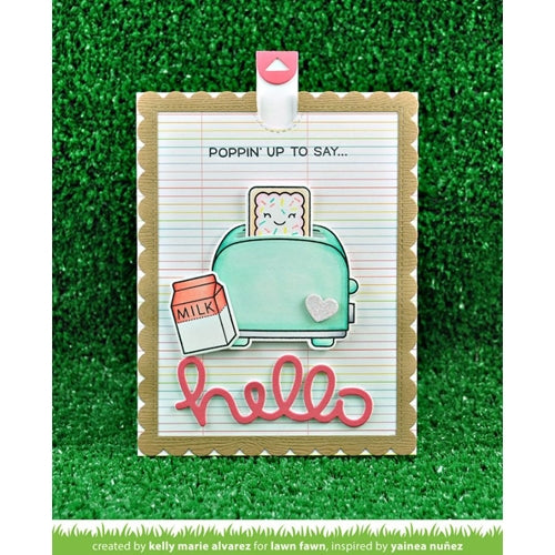 Simon Says Stamp! Lawn Fawn LET'S TOAST PULL TAB ADD-ON Lawn Cuts LF1822 | color-code:ALT2