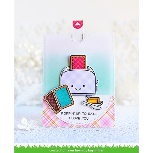 Simon Says Stamp! Lawn Fawn LET'S TOAST Clear Stamps LF1820 | color-code:ALT4