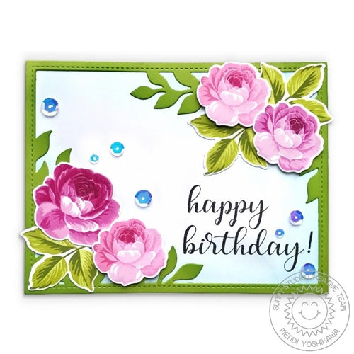 Simon Says Stamp! Sunny Studio EVERYDAY GREETINGS Clear Stamps SSCL 215