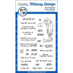 Simon Says Stamp! Whimsy Stamps OLD GEEZER Clear Stamps CWSD221