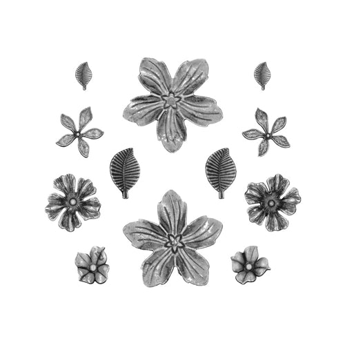 Simon Says Stamp! Tim Holtz Idea-ology ADORNMENTS FLORAL th93789