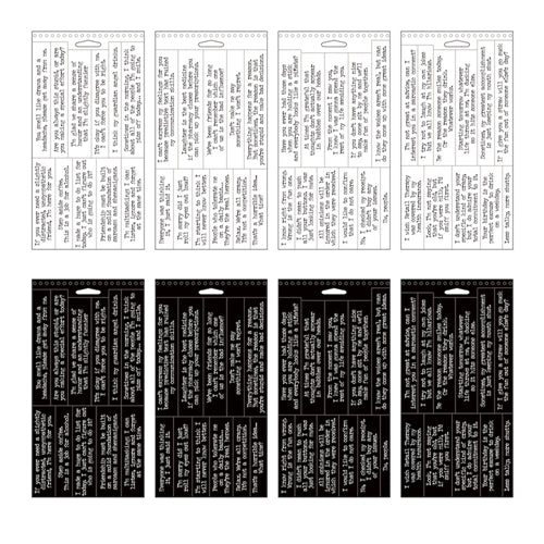 Simon Says Stamp! Tim Holtz Idea-ology BIG TALK SNARKY th93797