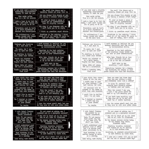 Simon Says Stamp! Tim Holtz Idea-ology BIG TALK SNARKY th93797