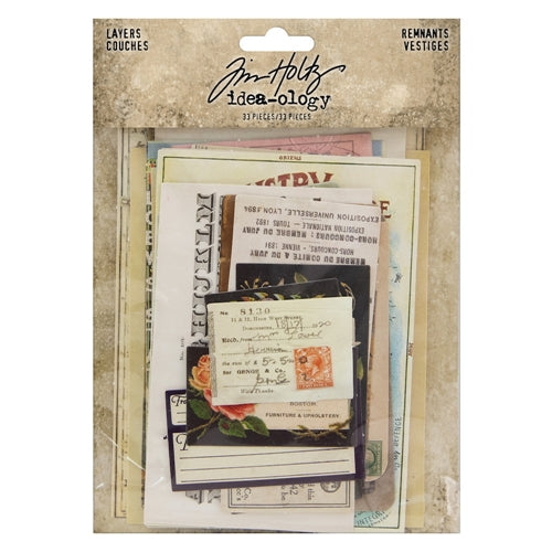 Simon Says Stamp! Tim Holtz Idea-ology LAYERS REMNANTS th93956