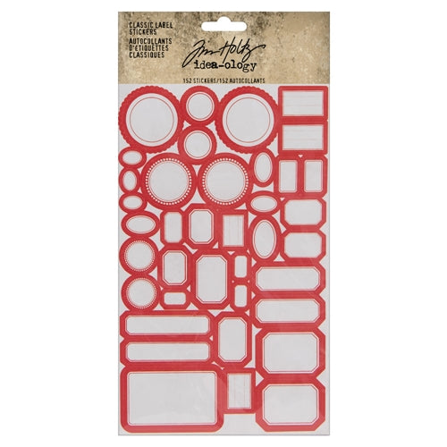 Simon Says Stamp! Tim Holtz Idea-ology CLASSIC LABEL STICKERS th93959