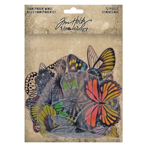 Simon Says Stamp! Tim Holtz Idea-ology TRANSPARENT WINGS th93785