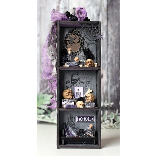 Simon Says Stamp! Tim Holtz Idea-ology VIGNETTE DIVIDED DRAWER th93793