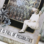 Simon Says Stamp! Tim Holtz Idea-ology BASEBOARD DOLLS th93796 | color-code:ALT01