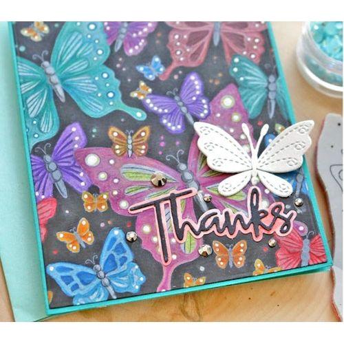 Simon Says Stamp! Tim Holtz SILVER SPARKLE CARDSTOCK Ranger tac65500 | color-code:ALT11