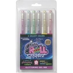 Simon Says Stamp! Sakura GELLY ROLL STARDUST GALAXY GEL PEN 6 Pens Gelly 37903