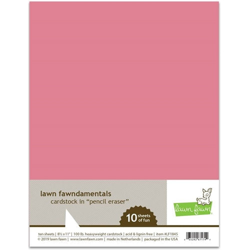 Simon Says Stamp! Lawn Fawn PENCIL ERASER Cardstock LF1845