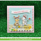 Simon Says Stamp! Lawn Fawn SIMPLE WAVY BANNERS Die Cuts LF1924