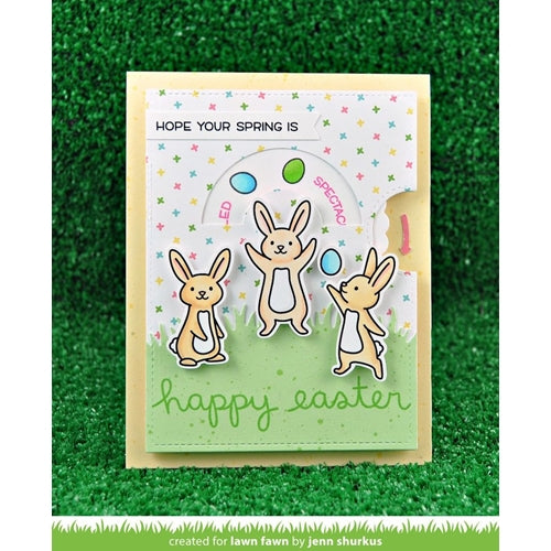 Simon Says Stamp! Lawn Fawn REVEAL WHEEL SEMICIRCLE ADD-ON Die Cut LF1909