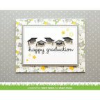 Simon Says Stamp! Lawn Fawn CELEBRATION SCRIPTY SENTIMENTS Clear Stamps LF1898