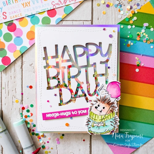 Simon Says Stamp! Tonic HOLO WAVES Mirror Card Gloss Cardstock 9463e | color-code:ALT01