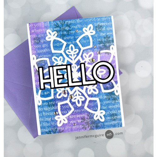 Simon Says Stamp! Tonic HOLO WAVES Mirror Card Gloss Cardstock 9463e | color-code:ALT04