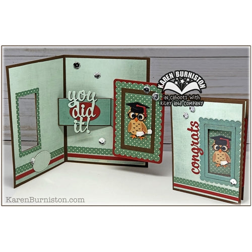 Simon Says Stamp! Karen Burniston FEATHERED ANIMALS Dies 1075