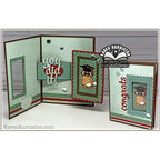 Simon Says Stamp! Karen Burniston FEATHERED ANIMALS Dies 1075