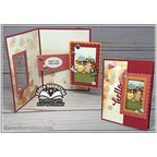 Simon Says Stamp! Karen Burniston FEATHERED ANIMALS Dies 1075
