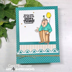 Simon Says Stamp! Art Impressions BIRTHDAY LAUGH LINES Clear Stamps 5115 | color-code:ALT1